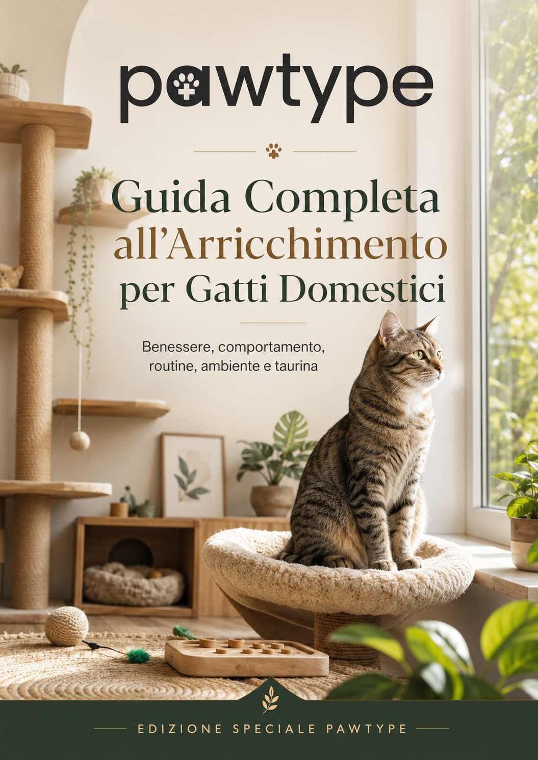 Ebook Guida Completa all'Arricchimento per Gatti Domestici