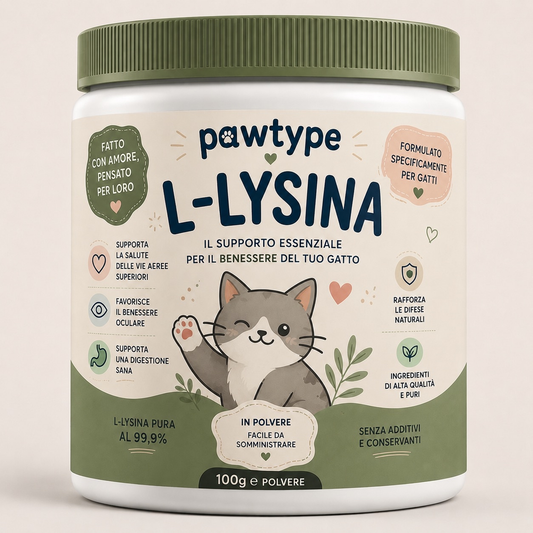 Pawtype L-Lysina Supplemento